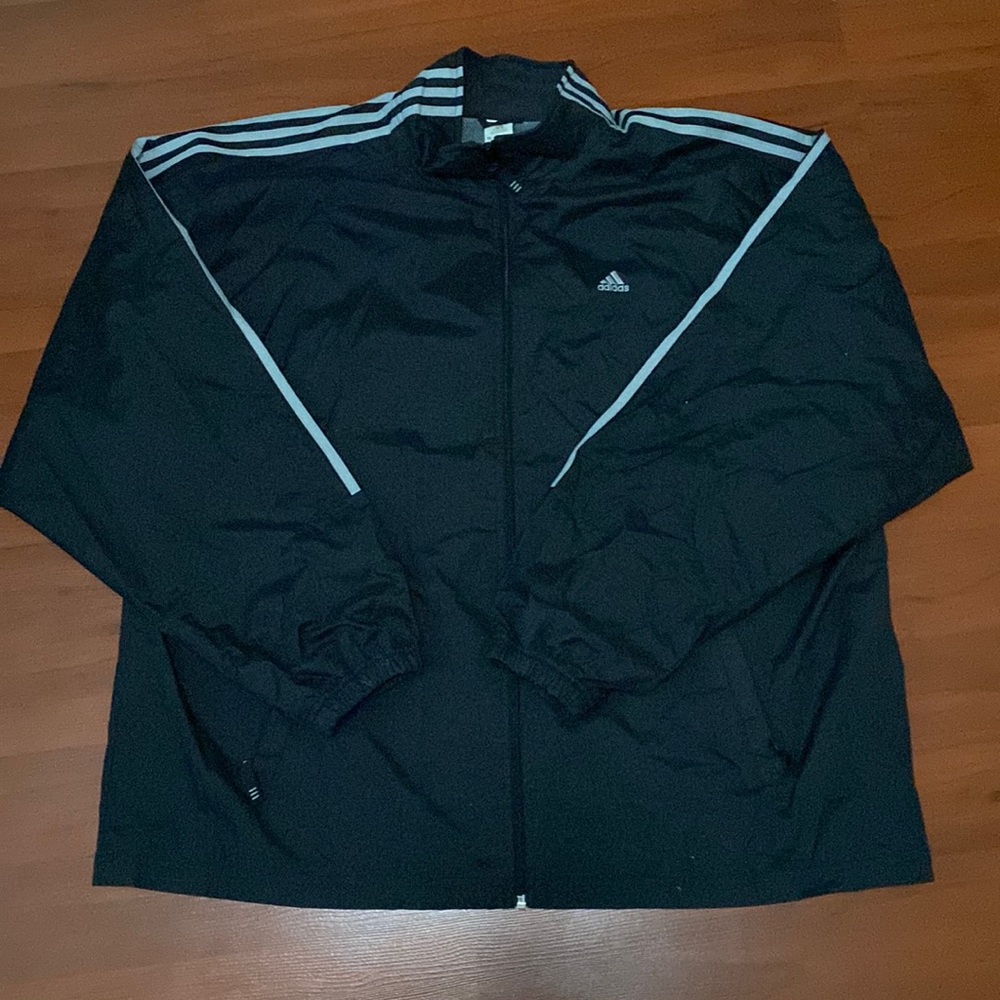 Adidas Men's Black Track Jacket